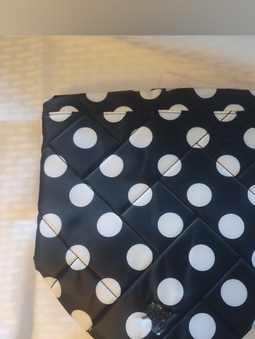 NWT: Lug Tumbler Storage Pouch Black Dot